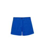Women Linen Bermuda Shorts Marrakech front view