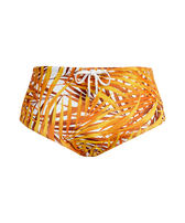 Men Swim Brief Palm Leaves Mango front view