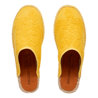 Women Terry Espadrille - VBQ x Pare Gabia Sunflower front view