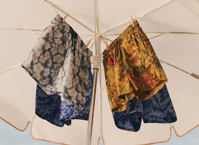 Shorts de baño bajo el sol Shorts de baño para hombre